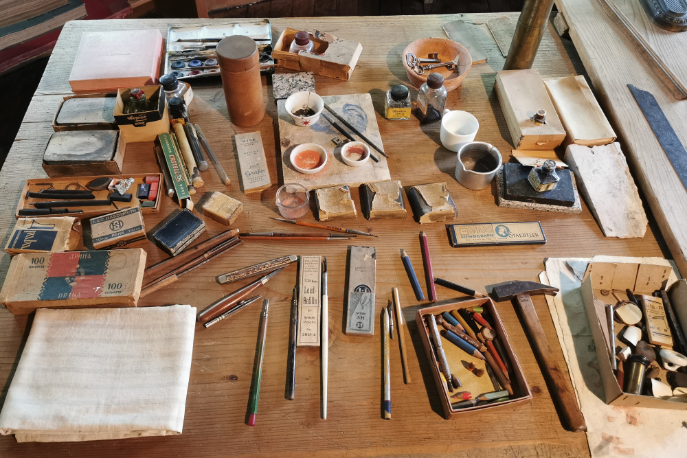 plecnik's desk, © MAXfrida, Photographer: MFR